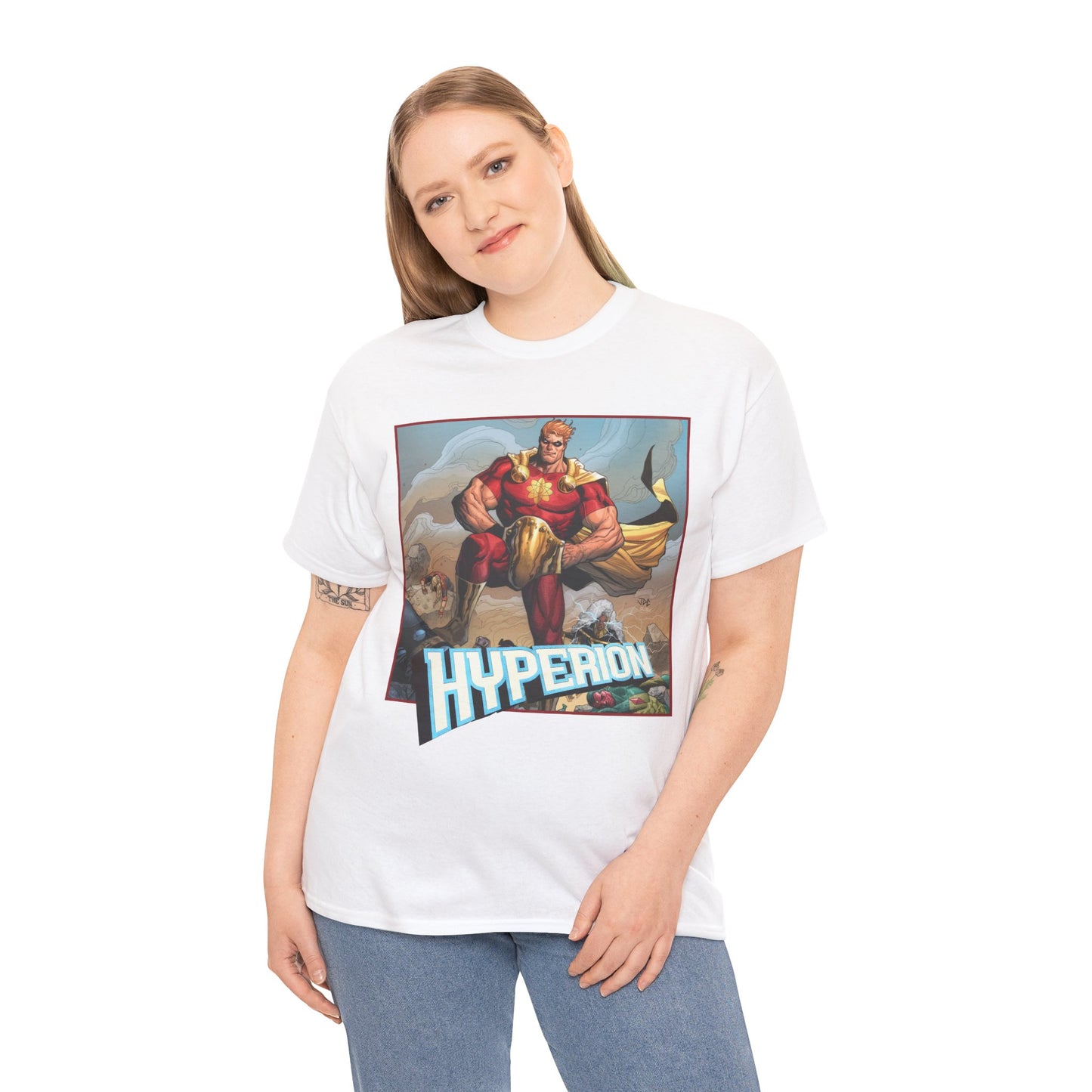 Hyperion T-Shirt - Joshua Cassara Art - Squadron Supreme - Marvel Comics
