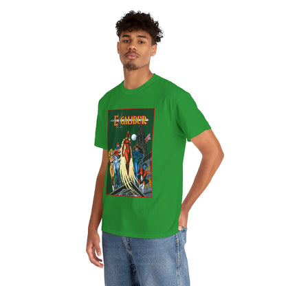 Excalibur T-Shirt - Nightcrawler, Phoenix, Captain Britain - Alan Davis Art - Marvel Comics