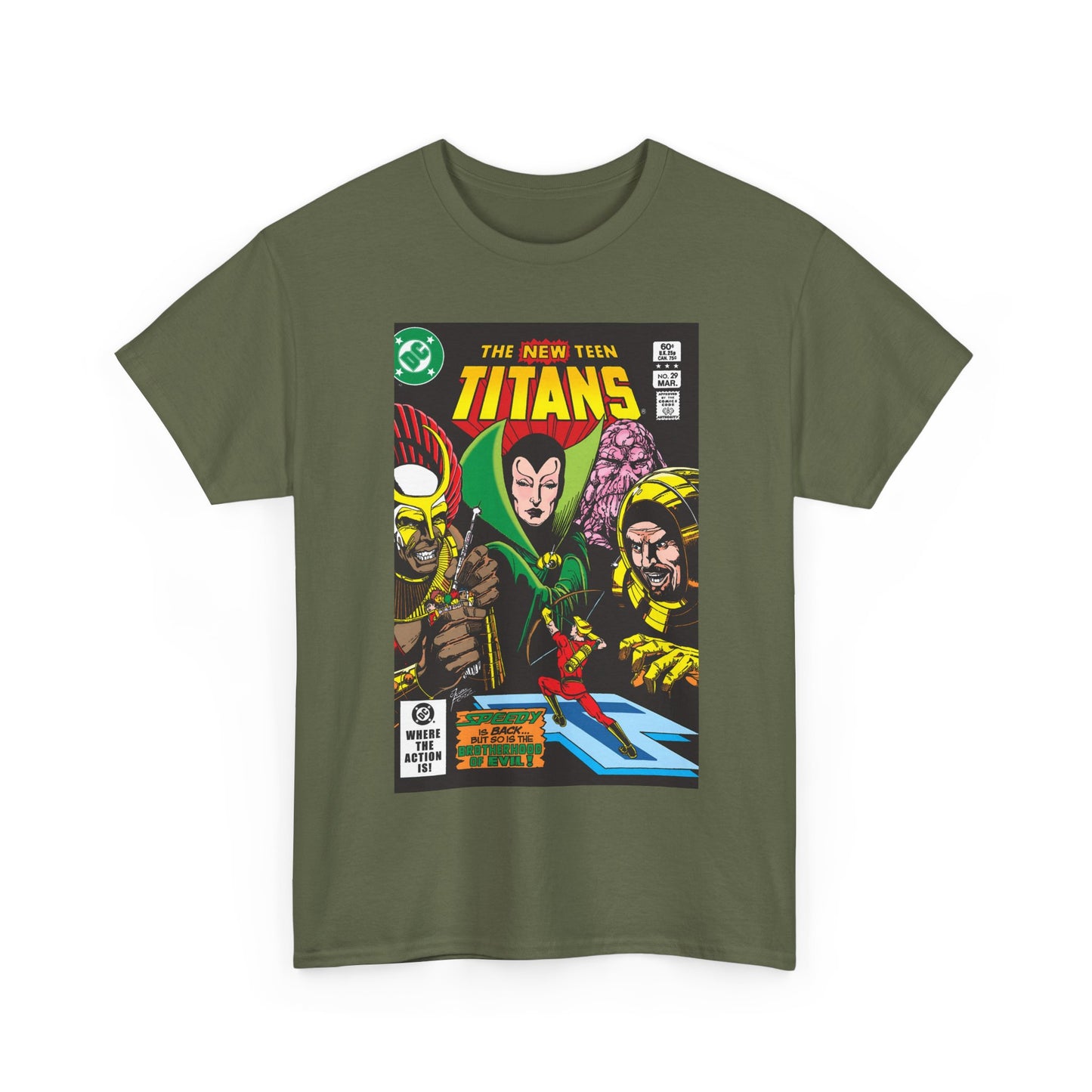 New Teen Titans #29 T-Shirt - George Perez Art - DC Comics