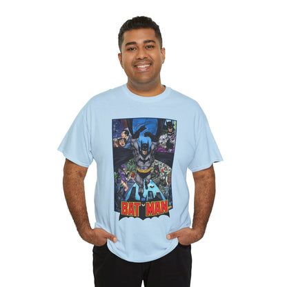 Batman T-Shirt - John Byrne Art - Joker, Catwoman, Poison Ivy - Caped Crusader - DC Comics