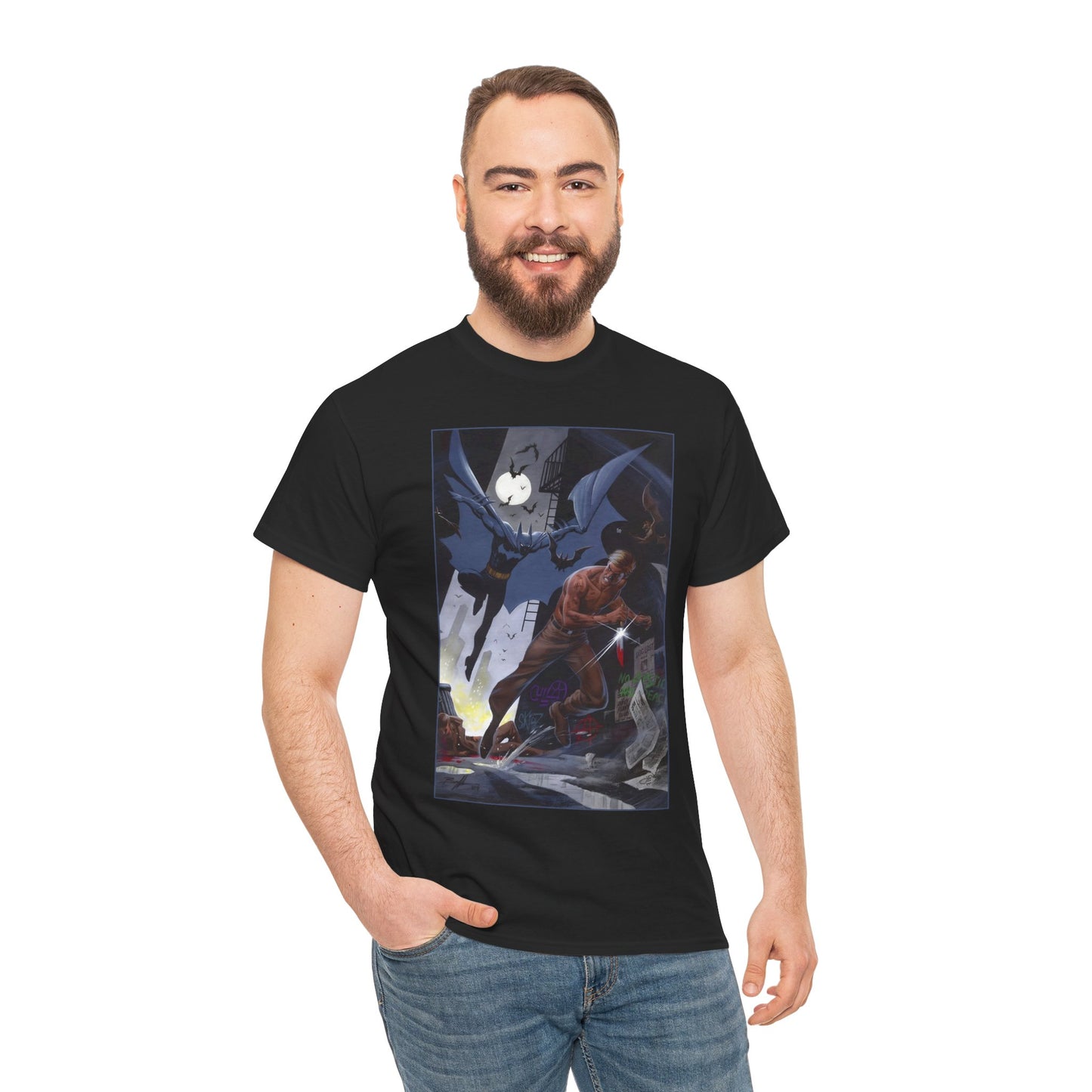 Batman T-Shirt - Norm Breyfogle Art - DC Comics