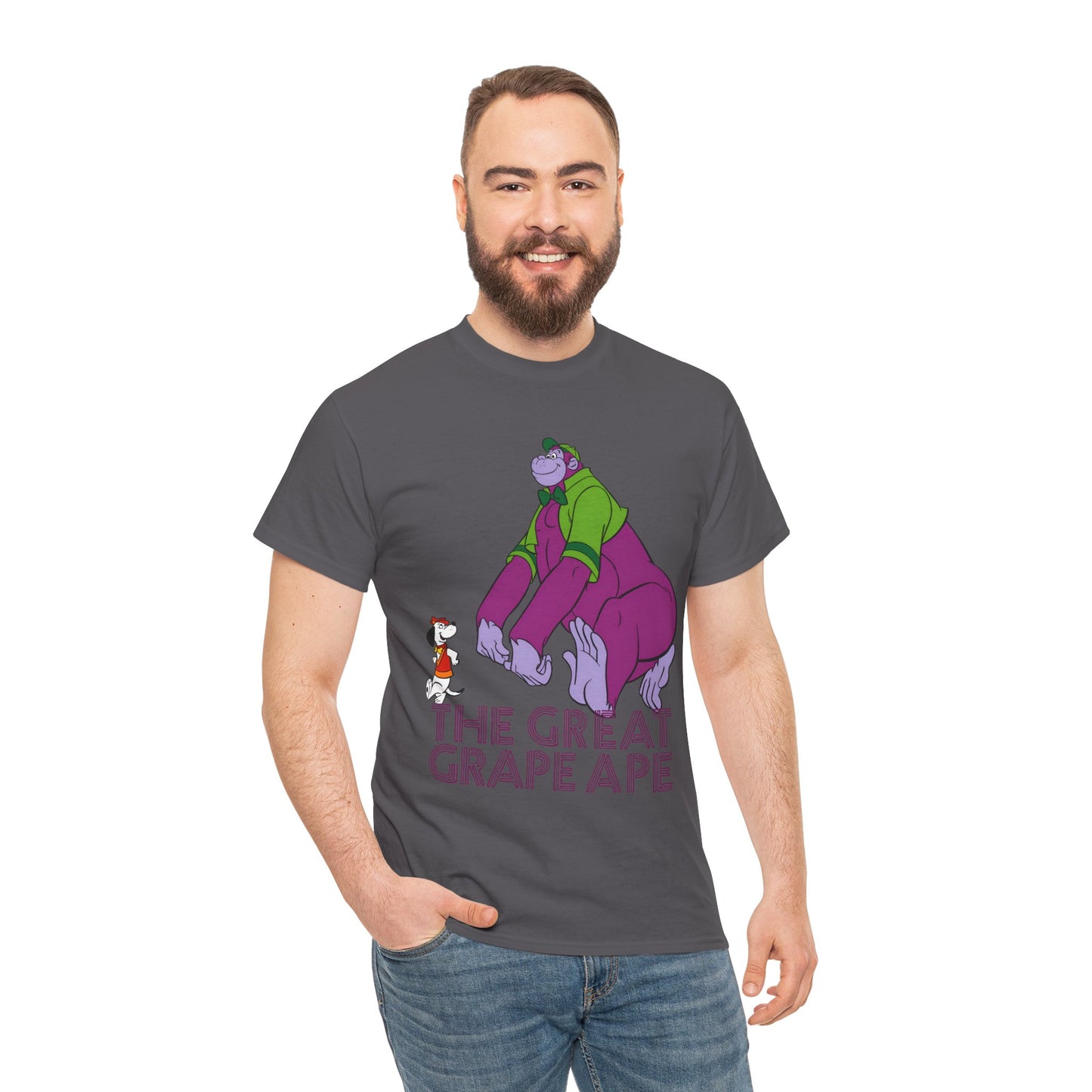 The Great Grape Ape T-Shirt - With Beegle Beagle - Hanna-Barbera Saturday Morning Cartoons 1970s