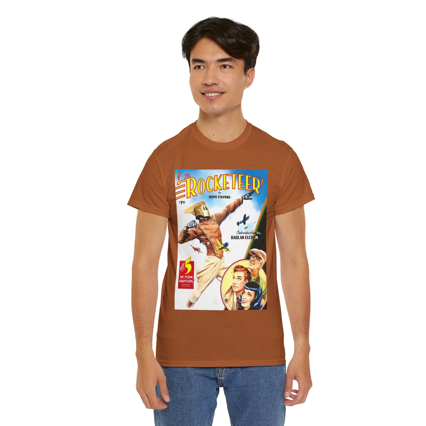 Rocketeer T-Shirt - Dave Stevens Art