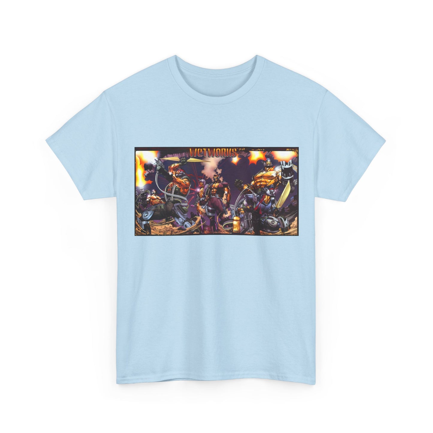 Wetworks T-Shirt - Whilce Portacio Art - #1 Cover - Dane, Mother One, Persephone, Claymore - Image Comics