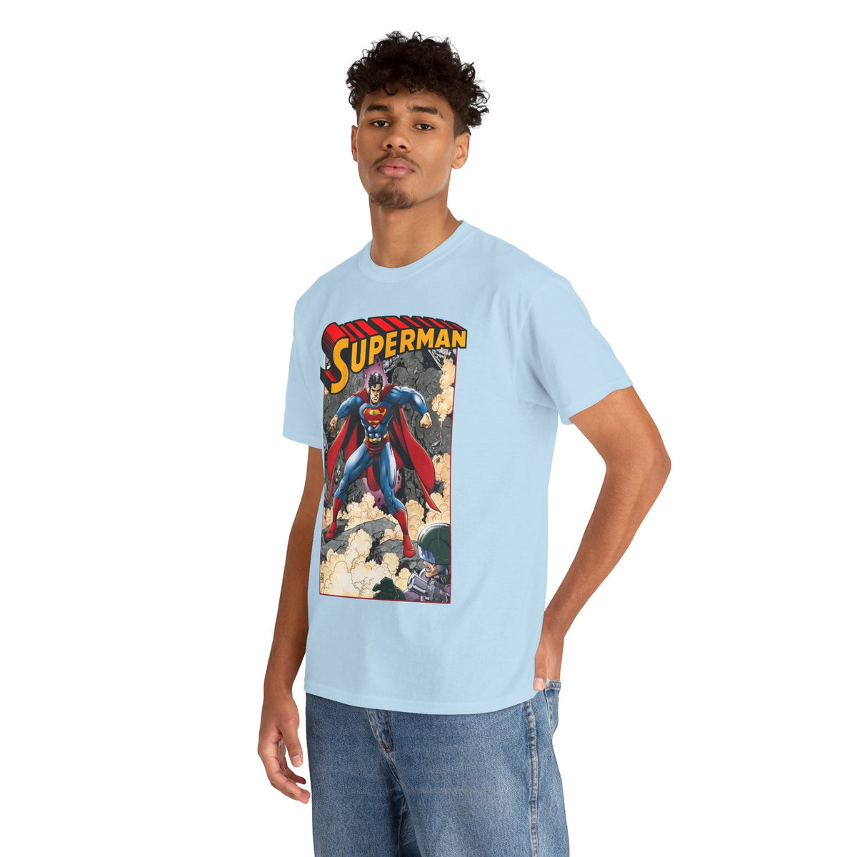Superman T-Shirt - Tom Grummett Art - DC Comics