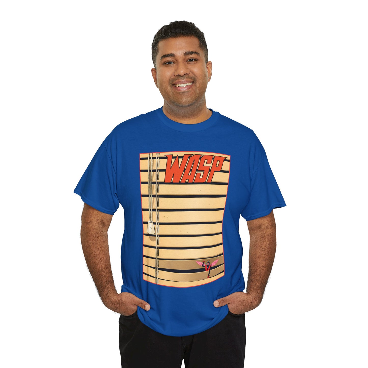Wasp T-Shirt - Tom Reilly "Windowshades" Cover Art - Avengers Founding Member - Marvel Comics