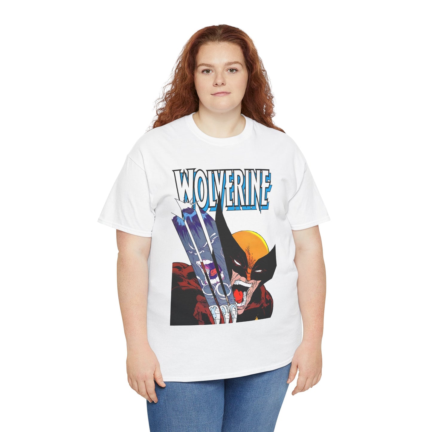 Wolverine T-Shirt - Amazing Todd McFarlane Art - Classic Image Vs Incredible Hulk - Marvel Comics - Logan