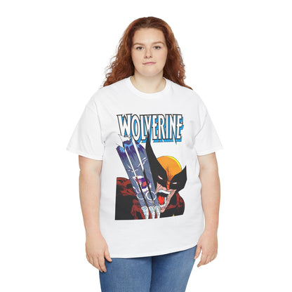 Wolverine T-Shirt - Amazing Todd McFarlane Art - Classic Image Vs Incredible Hulk - Marvel Comics - Logan
