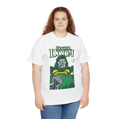 Doctor Doom T-Shirt - John Byrne Art - Fantastic Four Foe - 2026 Avengers Doomsday Movie - Marvel Comics