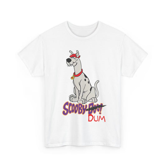 Scooby Dum T-Shirt - Scooby Doo's Cousin - Hanna-Barbera Cartoon - Mystery, Inc