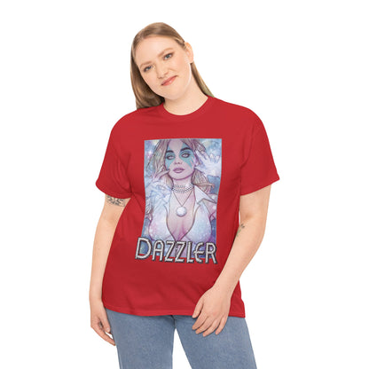 Dazzler T-Shirt - Jenny Frison Art - X-Men Member, Pop Star Mutant - Alison Blaire - Marvel Comics