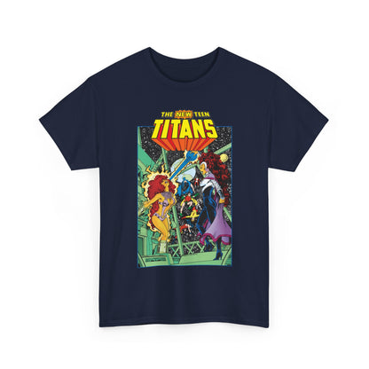 New Teen Titans T-Shirt - George Perez Art - Starfire Vs Blackfire - DC Comics