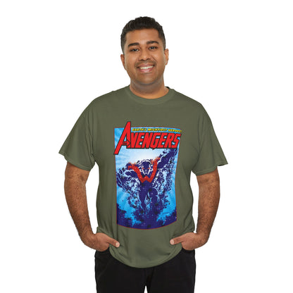 Wonder Man T-Shirt - George Perez Art - Avengers Member - Simon Williams, Marvel Comics - MCU Series