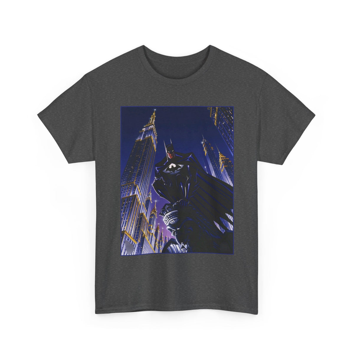 Batman T-Shirt -  Animated Series Art - Gotham City Gargoyle - DC Comics