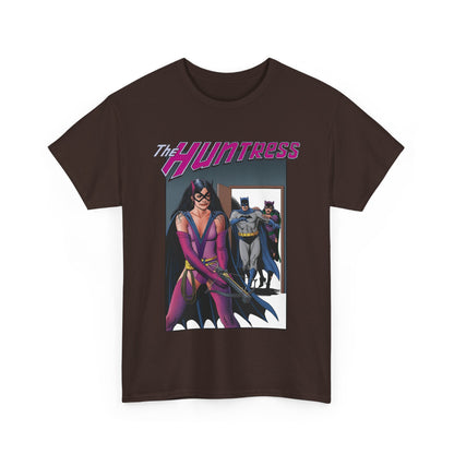 Huntress Shirt - Brian Bolland Art - Helena Wayne, Batman and Catwoman's Daughter - JSA Member, Earth 2 - DC Comics