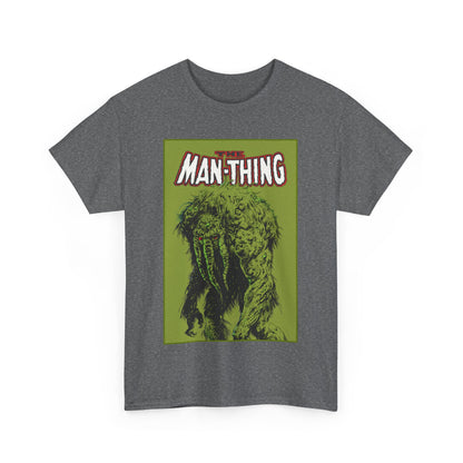 Man-Thing T-Shirt - Marvel Comics - Whatever Knows Fear Burns At The Touch - Swamp Monster