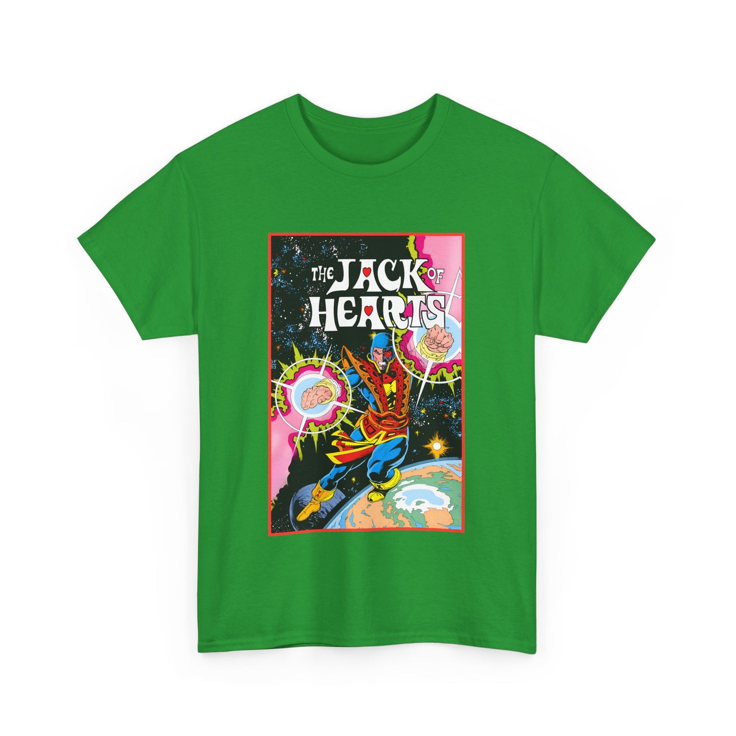 Jack of Hearts T-Shirt - Marvel Comics - Avengers Member - She-Hulk Beau - Zero Fluid - Popular 80s Character