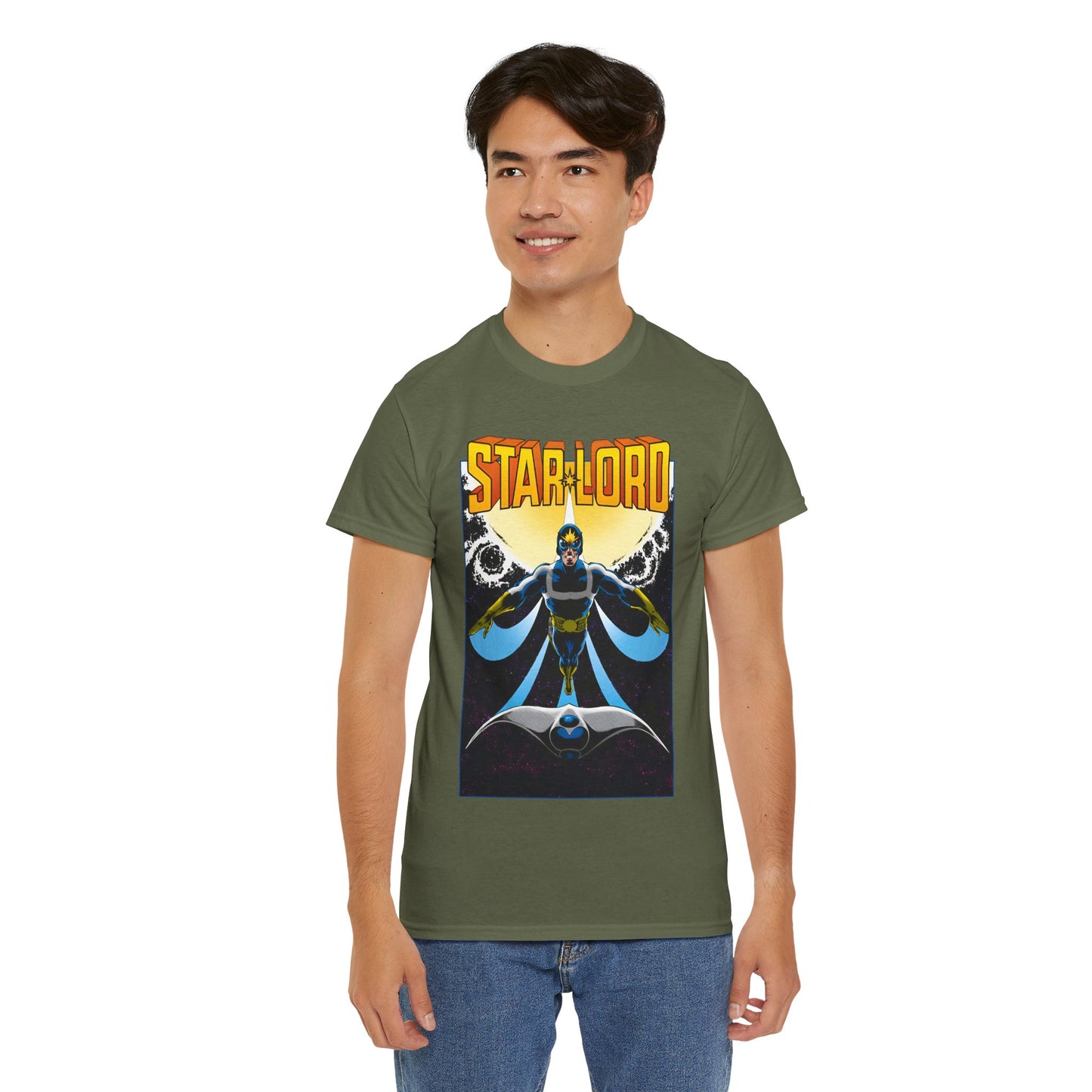 Star-Lord T-Shirt - John Byrne Art - Special Edition #1 Cover - Peter Quill, Guardians of the Galaxy - Marvel Comics