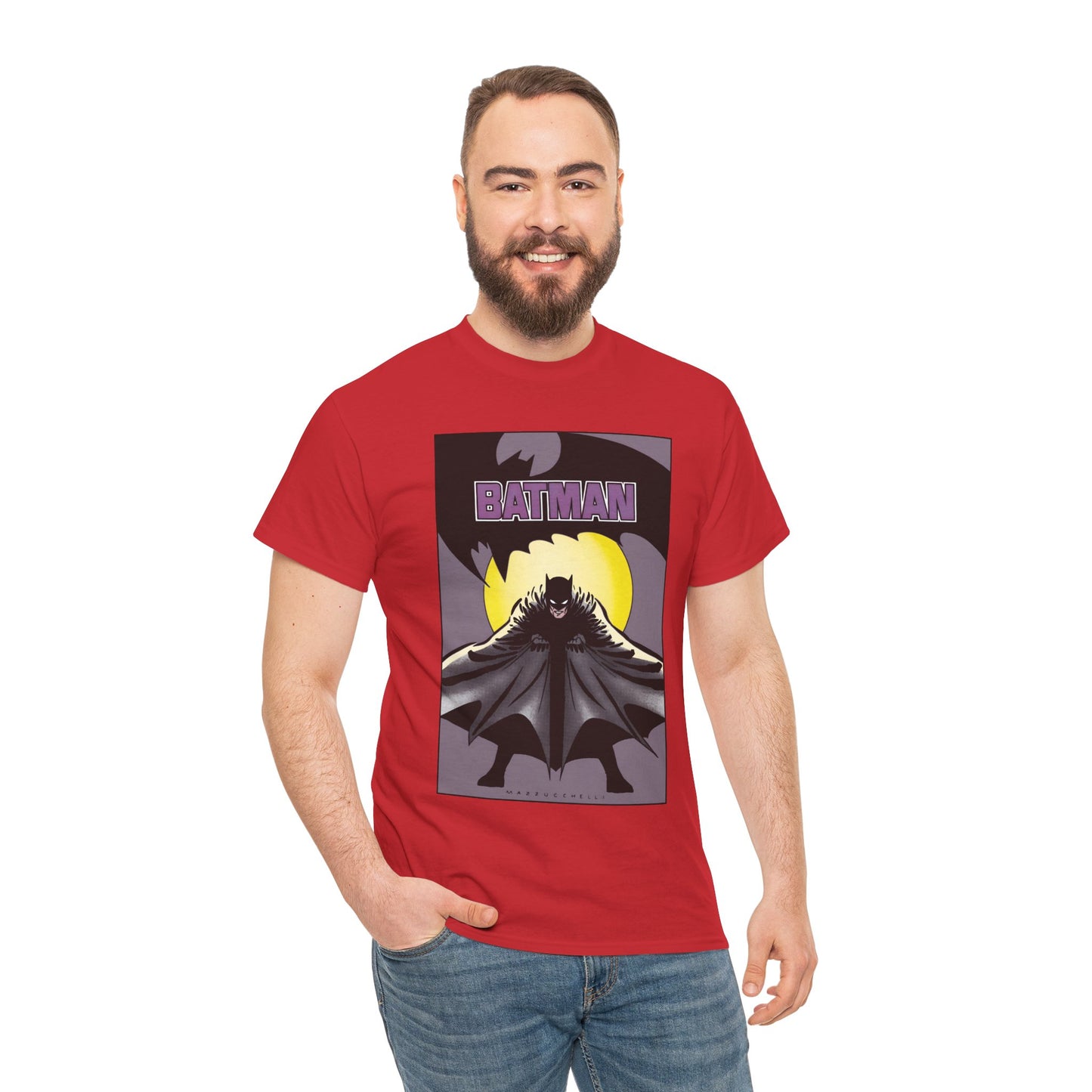 Batman T-Shirt - David Mazzucchelli Art - Year One - #405 Cover - DC Comics