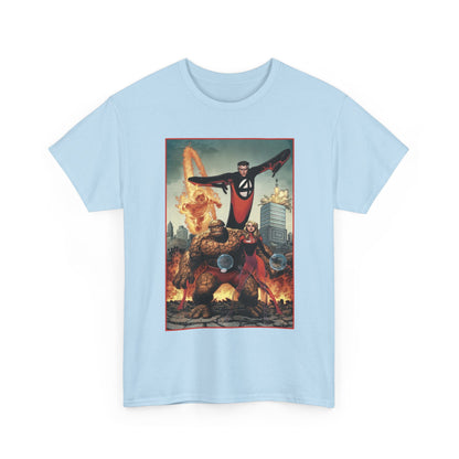 Fantastic Four T-Shirt - Arthur Adams Art - Marvel Comics