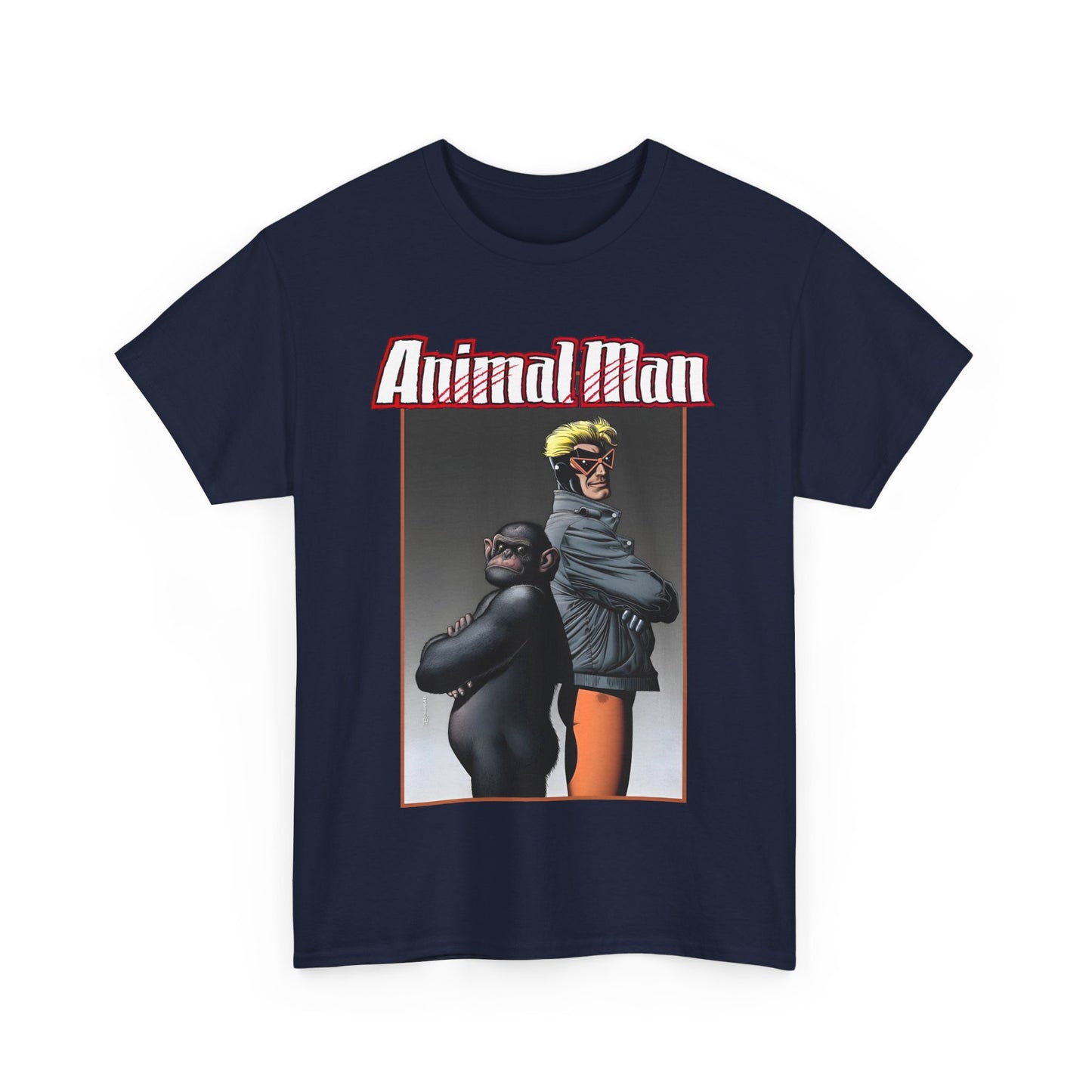 Animal Man T-Shirt - Brian Bolland Art - Buddy Baker - Grant Morrison Series - Vertigo Comics/DC Comics