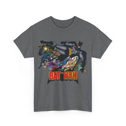 Batman T-Shirt - John Byrne Art - Joker, Catwoman, Ra's al Ghul, Talia - DC Comics - The Batcave