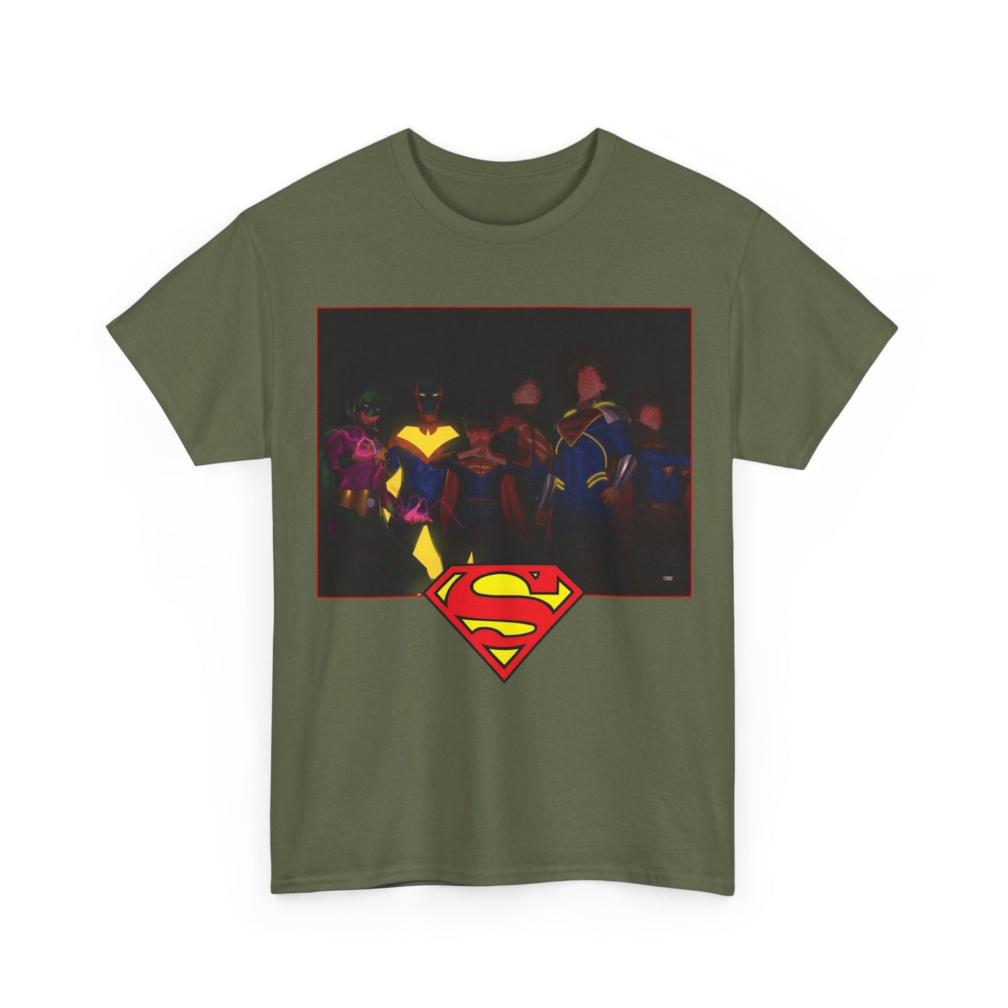 Superboys T-Shirt - Taurin Clarke Art - Superboy Prime, Connor Kent, Clark Kent, Jon Kent - DC Comics