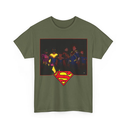 Superboys T-Shirt - Taurin Clarke Art - Superboy Prime, Connor Kent, Clark Kent, Jon Kent - DC Comics