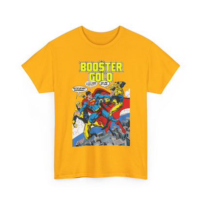 Booster Gold T-Shirt - Dan Jurgens & John Byrne Art - Superman - DC Comics