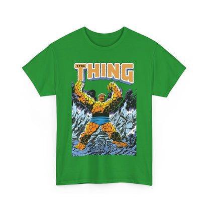The Thing T-Shirt - John Byrne Art - Member of the Fantastic Four - Marvel Comics 1980s - Ben Grimm