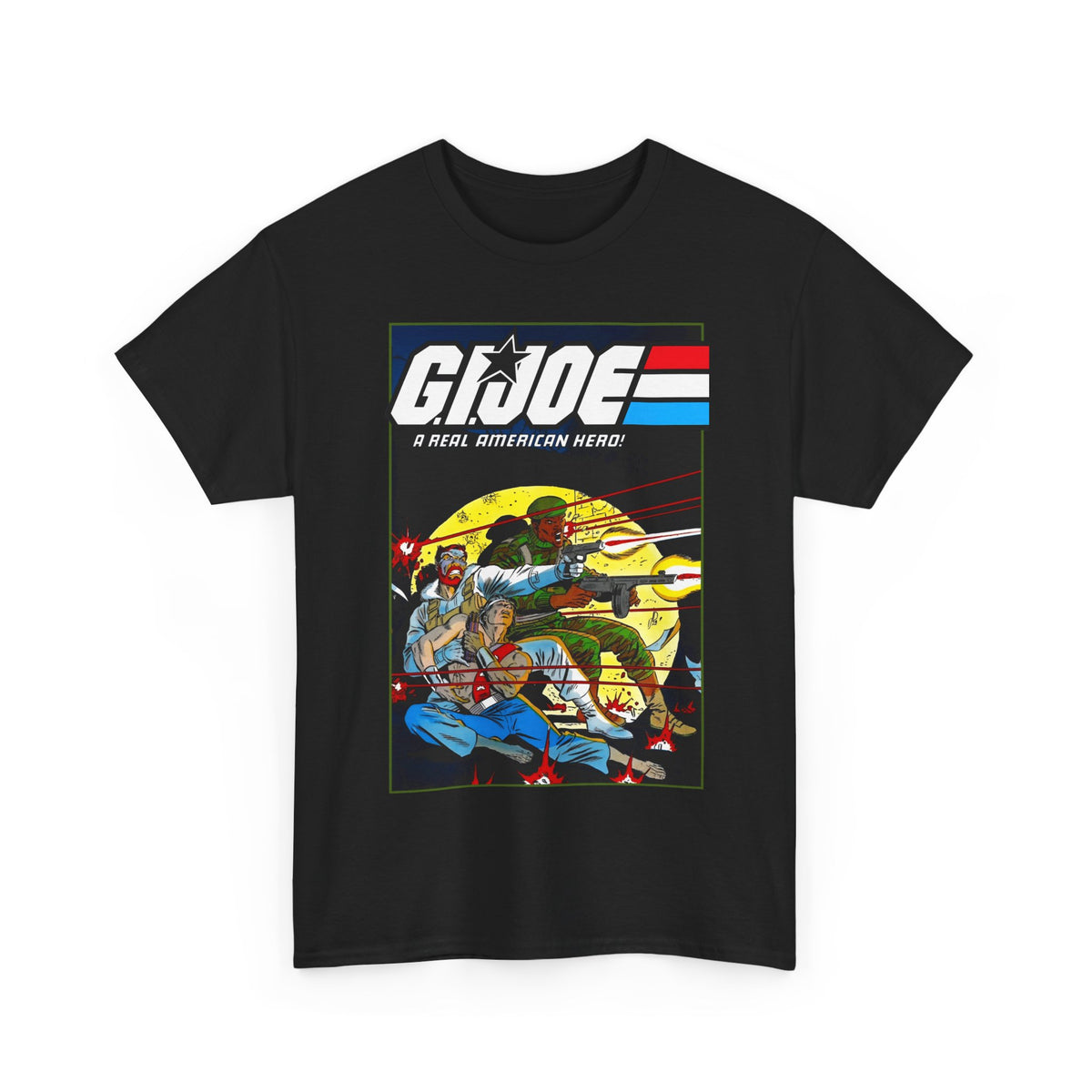 G.I. Joe T-Shirt - Mike Zeck Art - Stalker, Snow Job and Quick Kick - #61 Cover Art - Marvel Comics