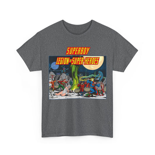 Superboy & Legion of Super-Heroes T-Shirt - Jim Starlin Art - DC Comics
