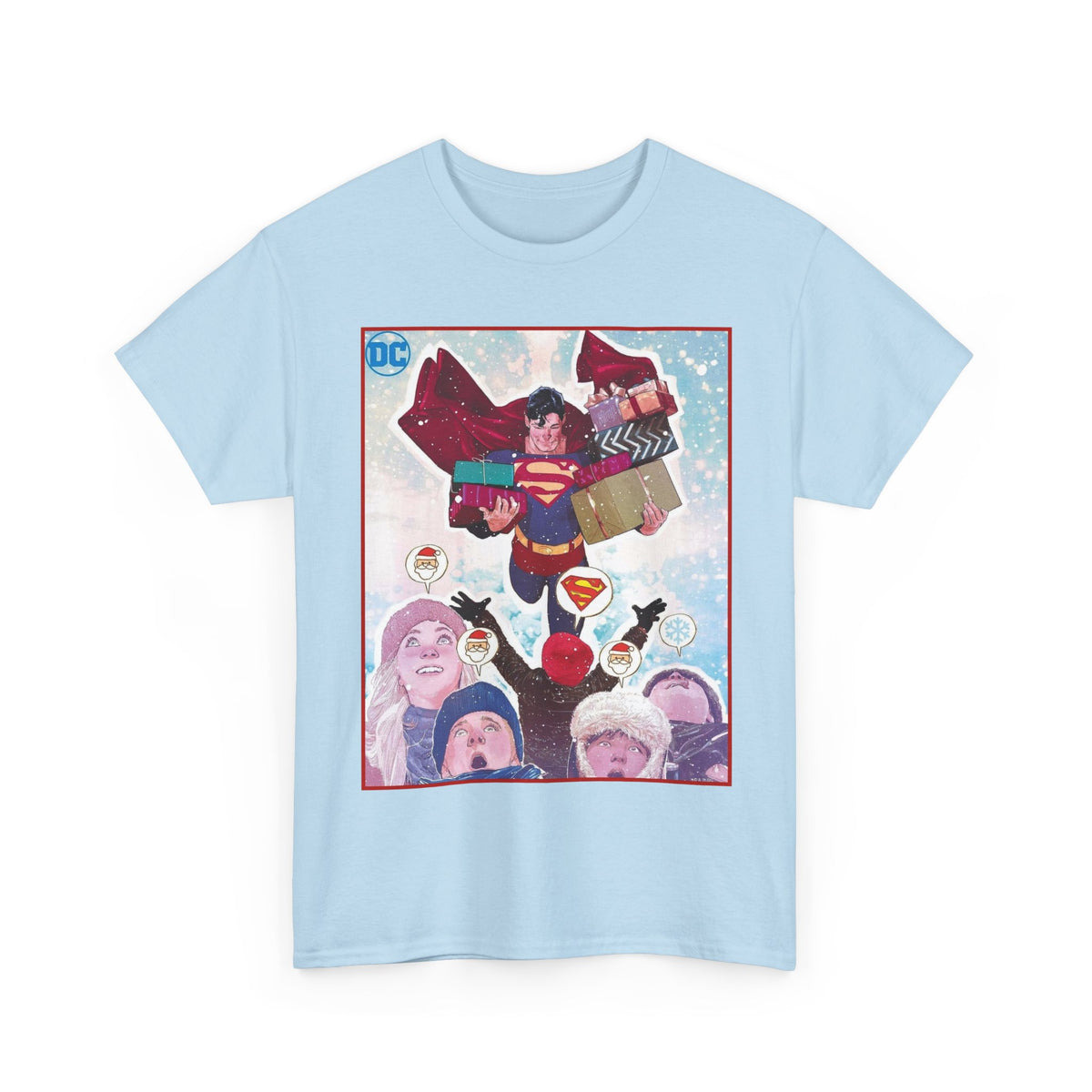 Superman Santa T-Shirt - Mitch Gerads Art - DC Comics