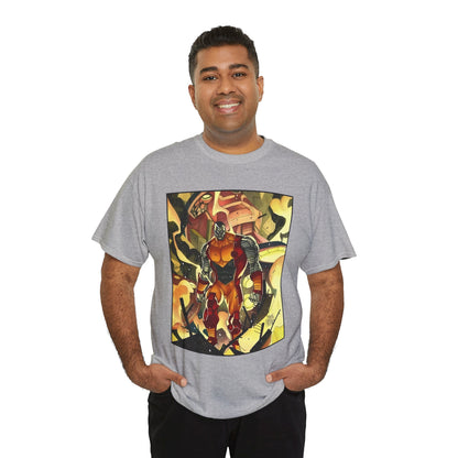 Colossus T-Shirt - Fighting a Sentinel - Marvel Comics