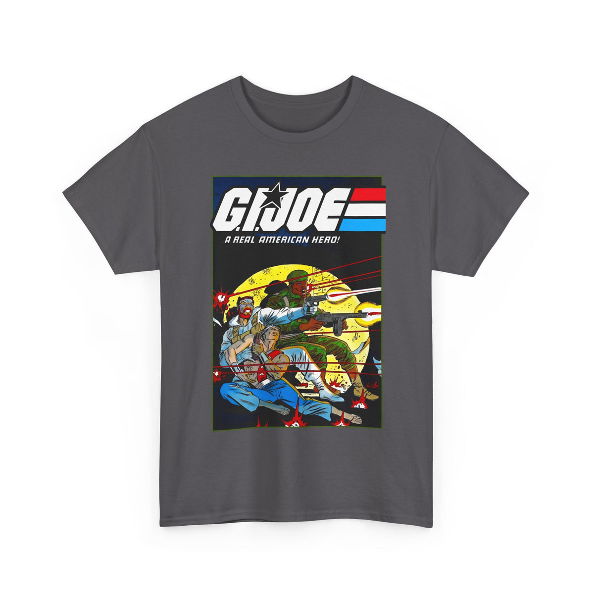 G.I. Joe T-Shirt - Mike Zeck Art - Stalker, Snow Job and Quick Kick - #61 Cover Art - Marvel Comics