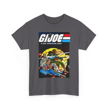 G.I. Joe T-Shirt - Mike Zeck Art - Stalker, Snow Job and Quick Kick - #61 Cover Art - Marvel Comics