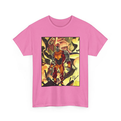 Colossus T-Shirt - Fighting a Sentinel - Marvel Comics