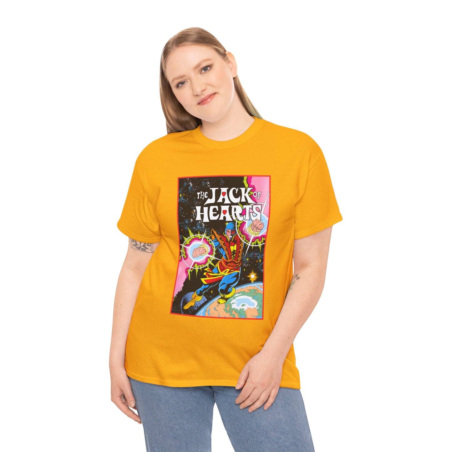 Jack of Hearts T-Shirt - Marvel Comics - Avengers Member - She-Hulk Beau - Zero Fluid - Popular 80s Character