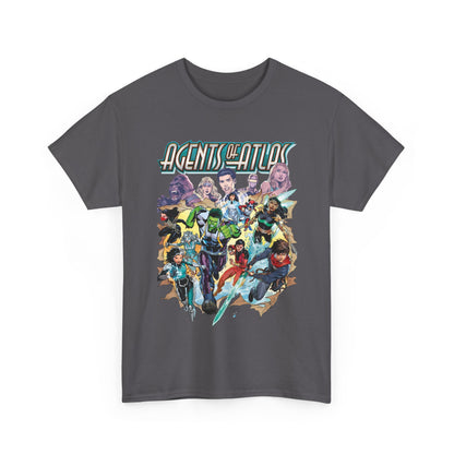 Agents of Atlas T-Shirt - Shang-Chi, Silk, Aero, Luna Snow - Marvel Comics
