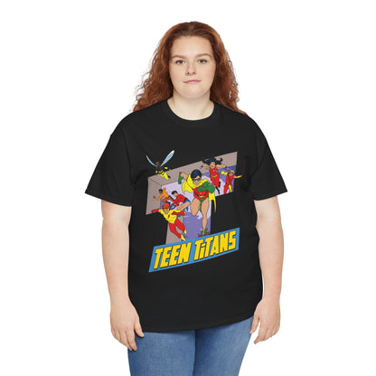 Teen Titans T-Shirt - Robin, Wonder Girl, Kid Flash, Speedy, Bumblebee, Mal, Aqualad - DC Comics