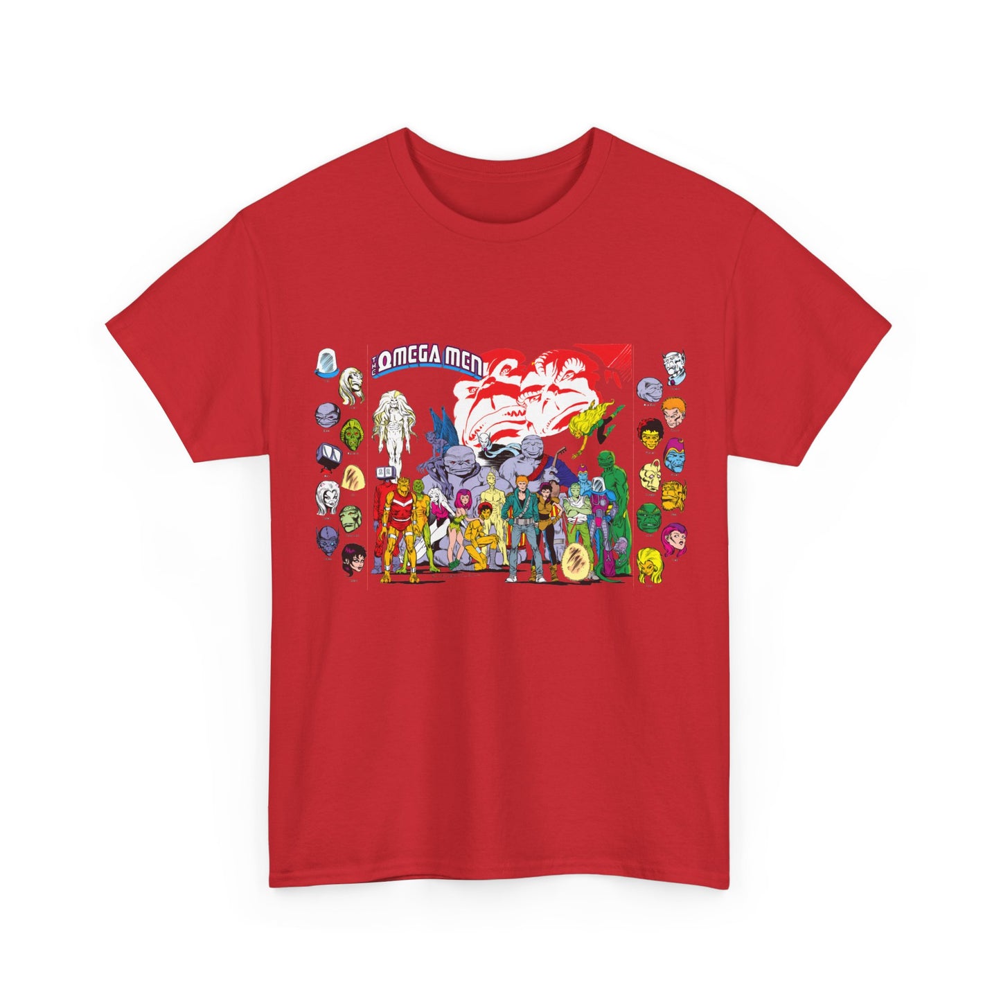 Omega Men T-Shirt - Shawn McManus Art - Who's Who Entry - DC Comics