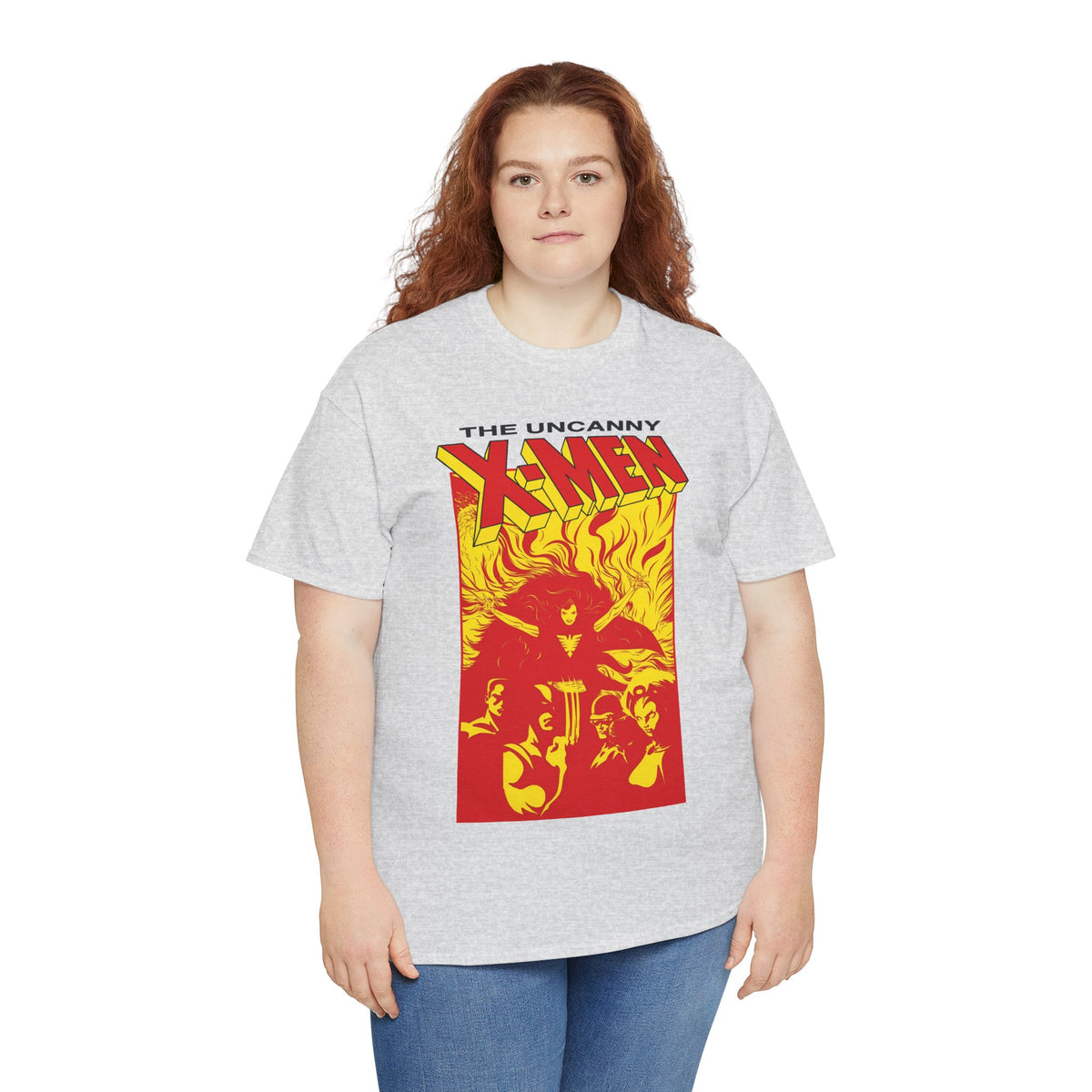 Uncanny X-Men T-Shirt - Steve Lightle Art - Dark Phoenix, Cyclops, Wolverine - Marvel Comics