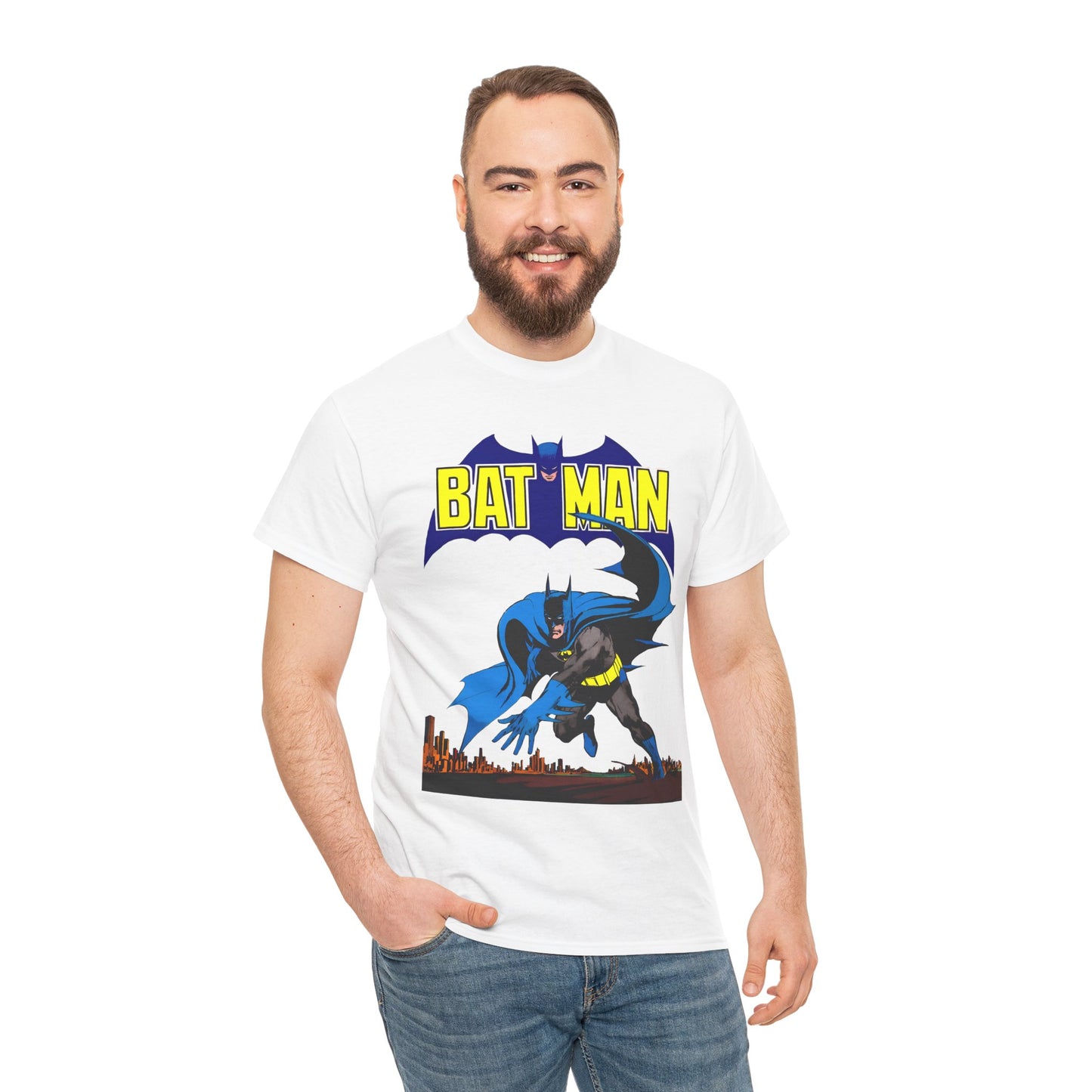 Batman Treasury Edition T-Shirt - Neal Adams Art - C-25 - Gotham City, Dark Knight Detective - DC Comics