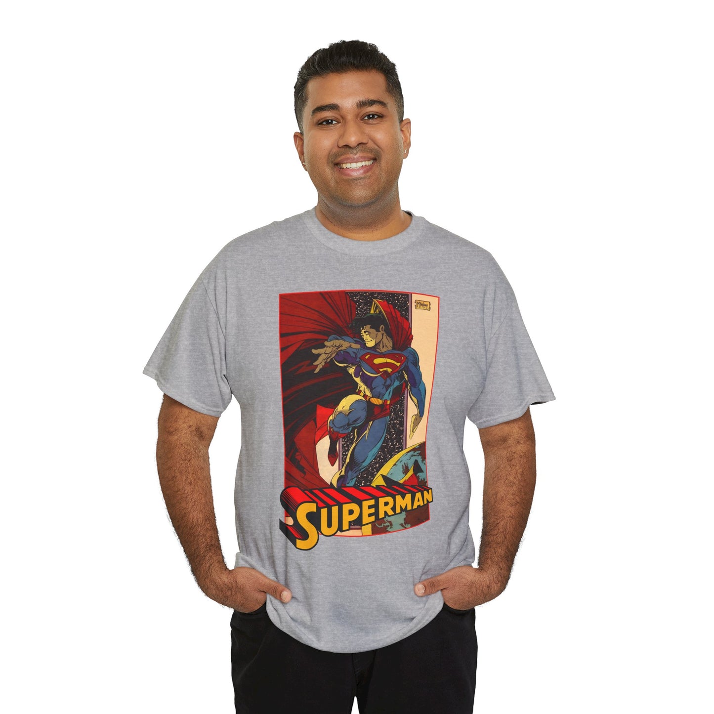 Superman T-Shirt - Todd McFarlane Art - Man of Steel, Metropolis - DC Comics