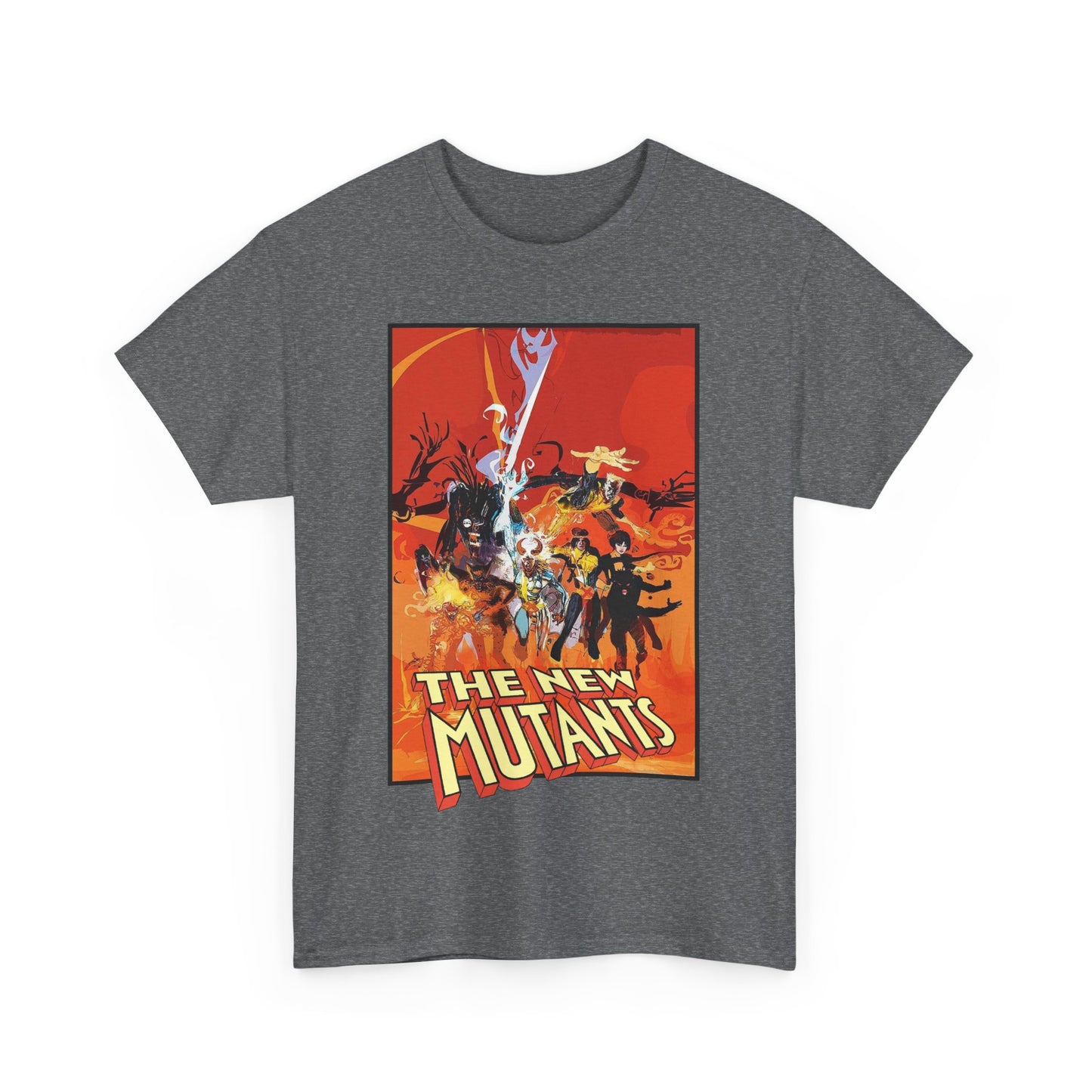New Mutants T-Shirt - Bill Sienkiewicz Art - Marvel Comics - Magik, Warlock, Cannonball, Wolsbane, Sunspot