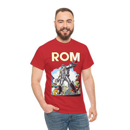 Rom: Spaceknight T-Shirt - Marvel Comics Art- Retro Character - Dire Wraiths