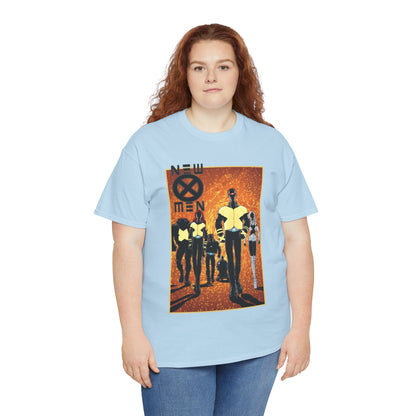 New X-Men T-Shirt - Frank Quitely Art - Wolverine, Cyclops, Jean Grey, Beast, Professor X - Marvel Comics - Grant Morrison Run