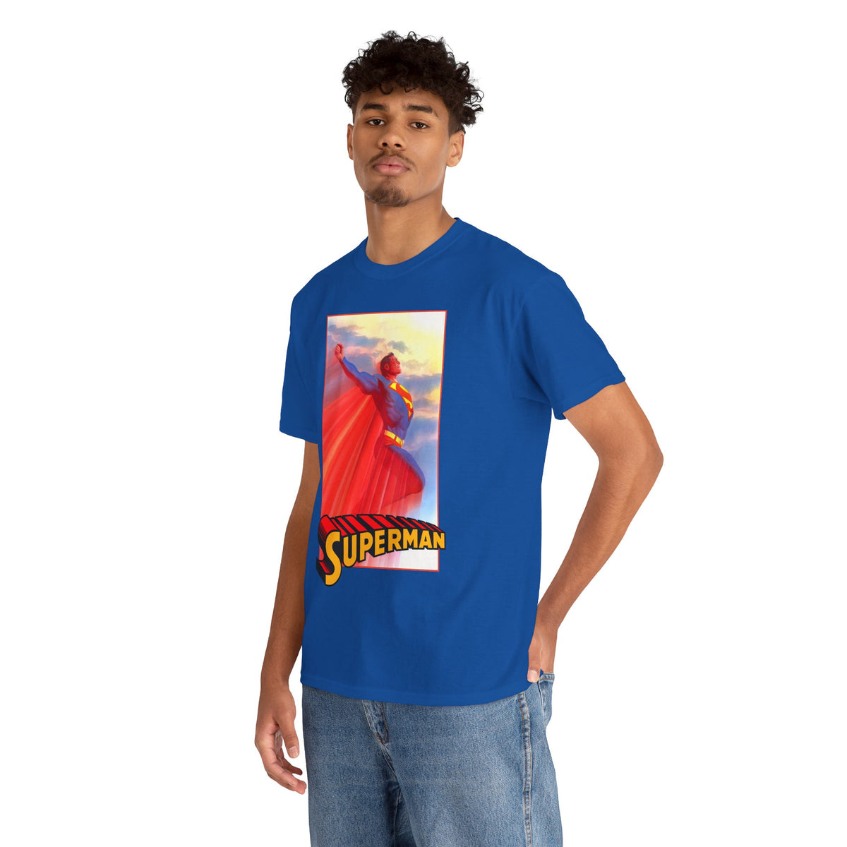 Superman T-Shirt - Alex Ross Art - Man of Steel - DC Comics