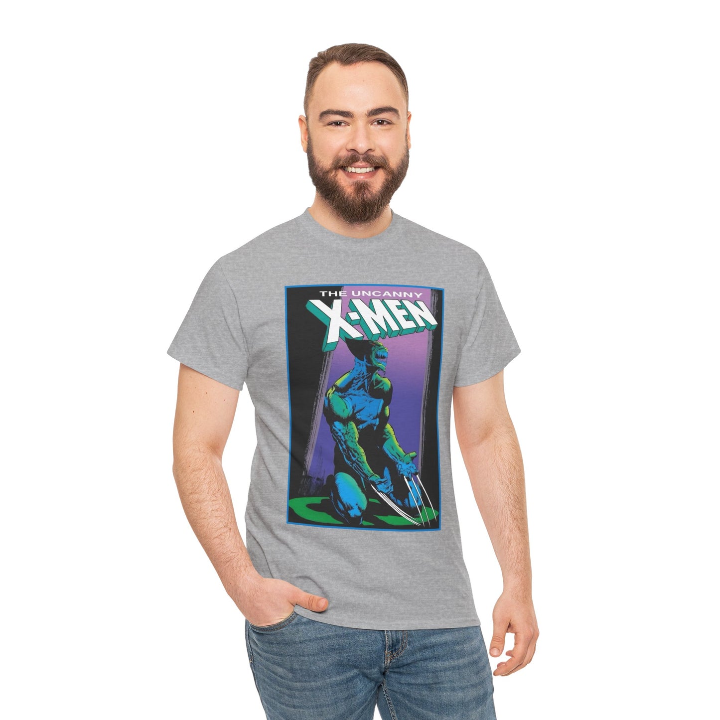 Uncanny X-Men T-Shirt - Marc Silvestri Art - Wolverine/Brood - Marvel Comics