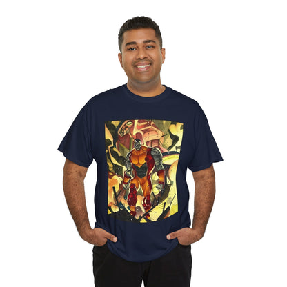 Colossus T-Shirt - Fighting a Sentinel - Marvel Comics